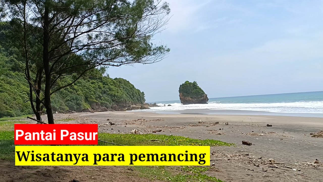 Pantai Pasur Blitar, pantai tersembunyi wisatanya para pemancing 