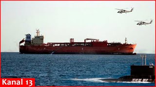 Greece uses military ships to deter Russian oil tankers