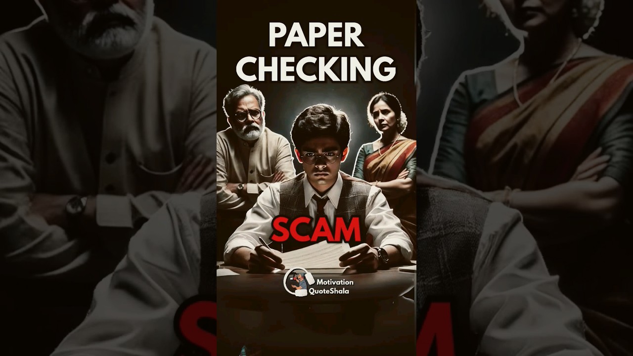 1 Biggest Paper Checking SCAM..🤯 PAPER Checking Mistake..💁