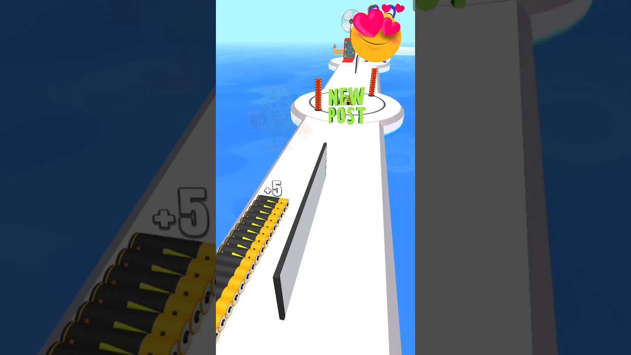 Battery run 3D! gaming!