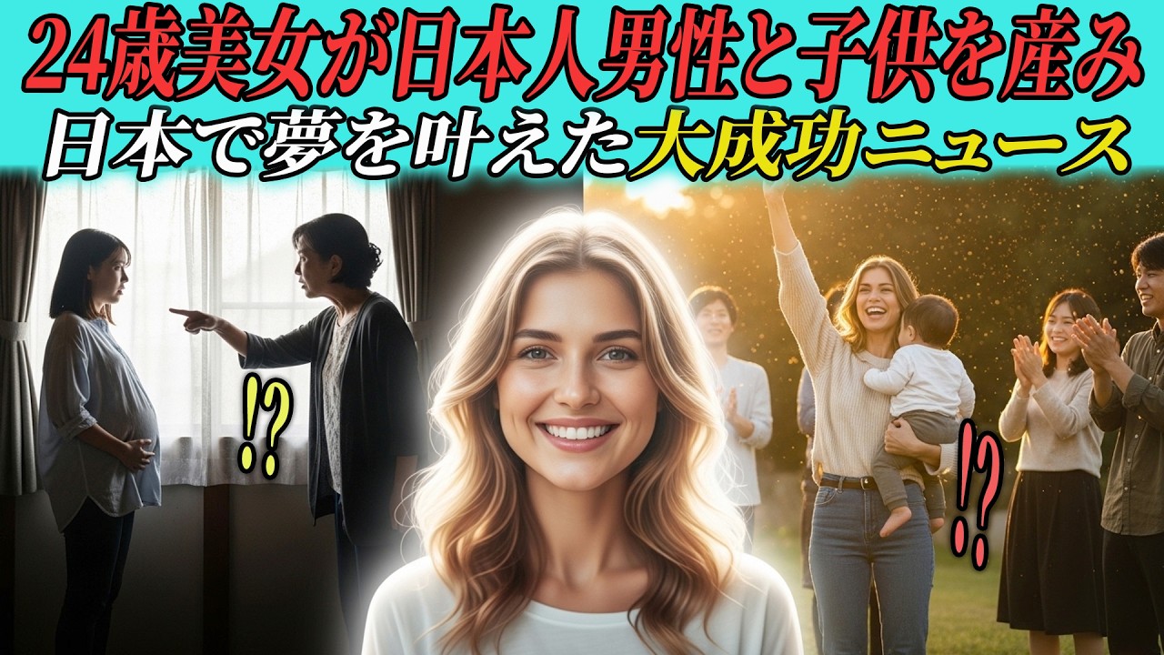 妊娠したエストニアの娘を追い出した実母、1年後に日本の姑の家の財産を見て号泣｜海外感動ストーリー｜AI物語
