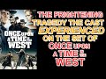 The FRIGHTENING event that the cast of ONCE UPON A TIME IN THE WEST experienced after a days filming