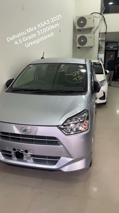 Daihatsu Mira 660cc XSA 2021/2025 Unregistered
