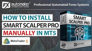 How to install Smart Scalper PRO manually in MT5