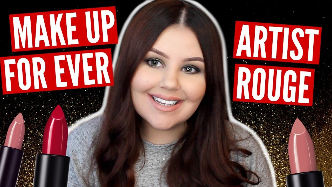 Make Up For Ever Rouge Artist Lipstick (2020) • Lipstick Review & Swatches