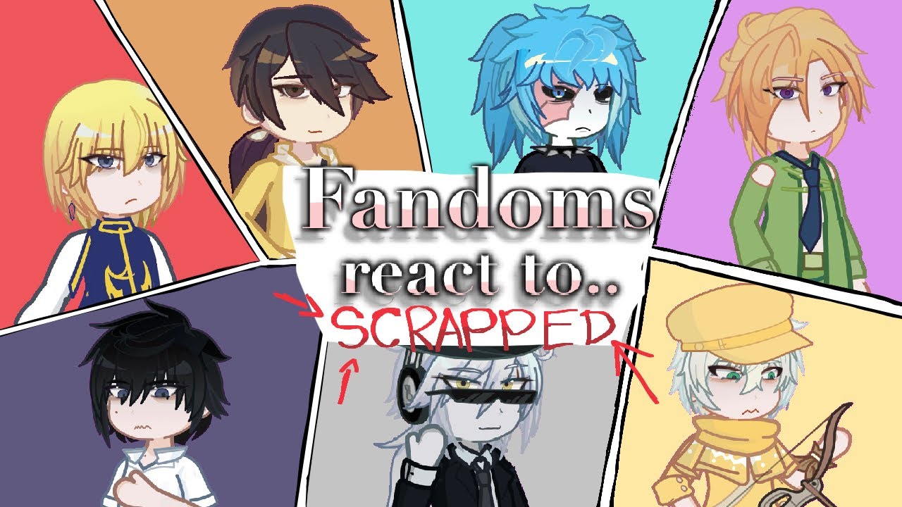 FANDOMS reacts to.. // 2X // SCRAPPED (read pinned for info)