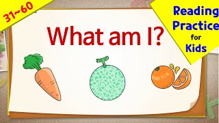 Easy Reading Practice for kids | What Am I Quizzes (3160) | Short Sentences