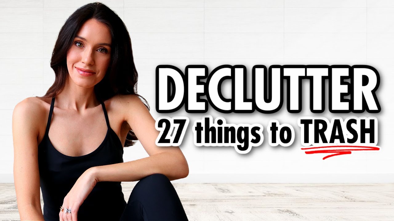 27 Things To DECLUTTER Today! *trash OR donate*