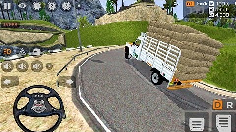 Bolero Pickup Heavy Load Transport Drive In  Off-road V3 Mod Map | Bus Simulator Indonesia