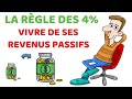  la rgle des 4  comment vivre de ses revenus passifs en bourse mthode obsolte