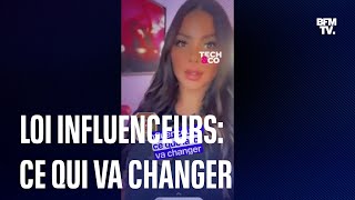 Loi influenceurs: ce qui va changer