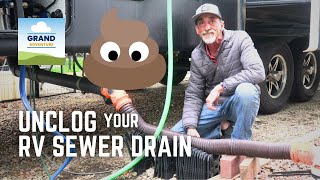 Ep. 353: Unclog Your RV Sewer Drain | RV camping travel rvlife rvliving recreational vehicle howto