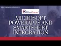 Microsoft PowerApps and Smartsheet Integration