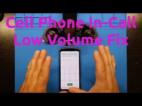 Cell Phone In-Call Low Volume Fix