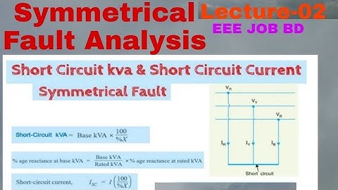 Symmetrical Fault Analysis | Part-02 | EEE Job Preparation |  Percentage Reactance |