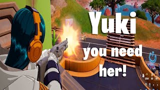 Yuki Gameplay Footage from Fortnite Chapter 5 Season 3  Cyber Infiltration Pack