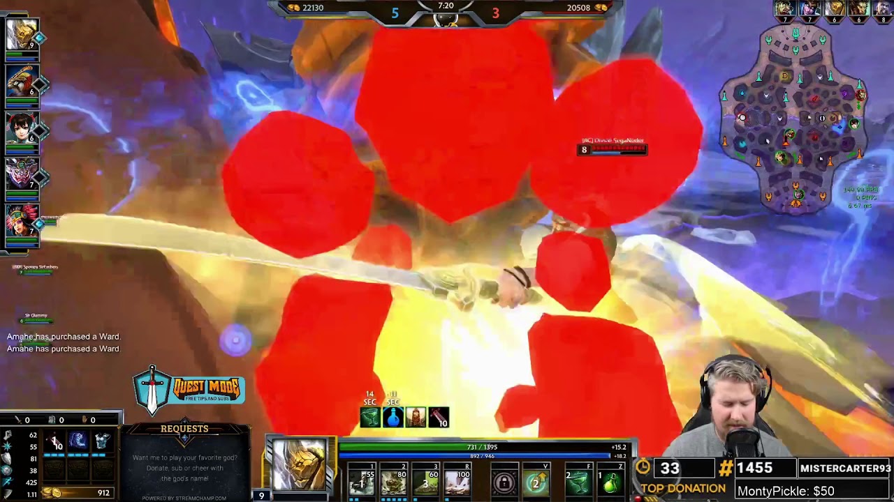 Smite: GEB SOLO WITH POLY FOR PRACTICAL 1 SHOTS! | Incon Smite: GEB SOLO WITH POLY FOR PRACTICAL 1 SHOTS! | Incon