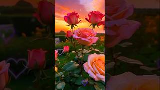 Most Beautiful roses 😍#trendingshorts #flowers #nature #hindisong #shorts