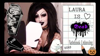 Laura Is Dead Coffin Stationary Unboxing / Mamie Hades