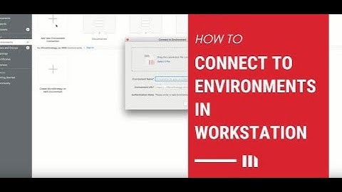 How to Connect applications in MicroStrategy  Workstation