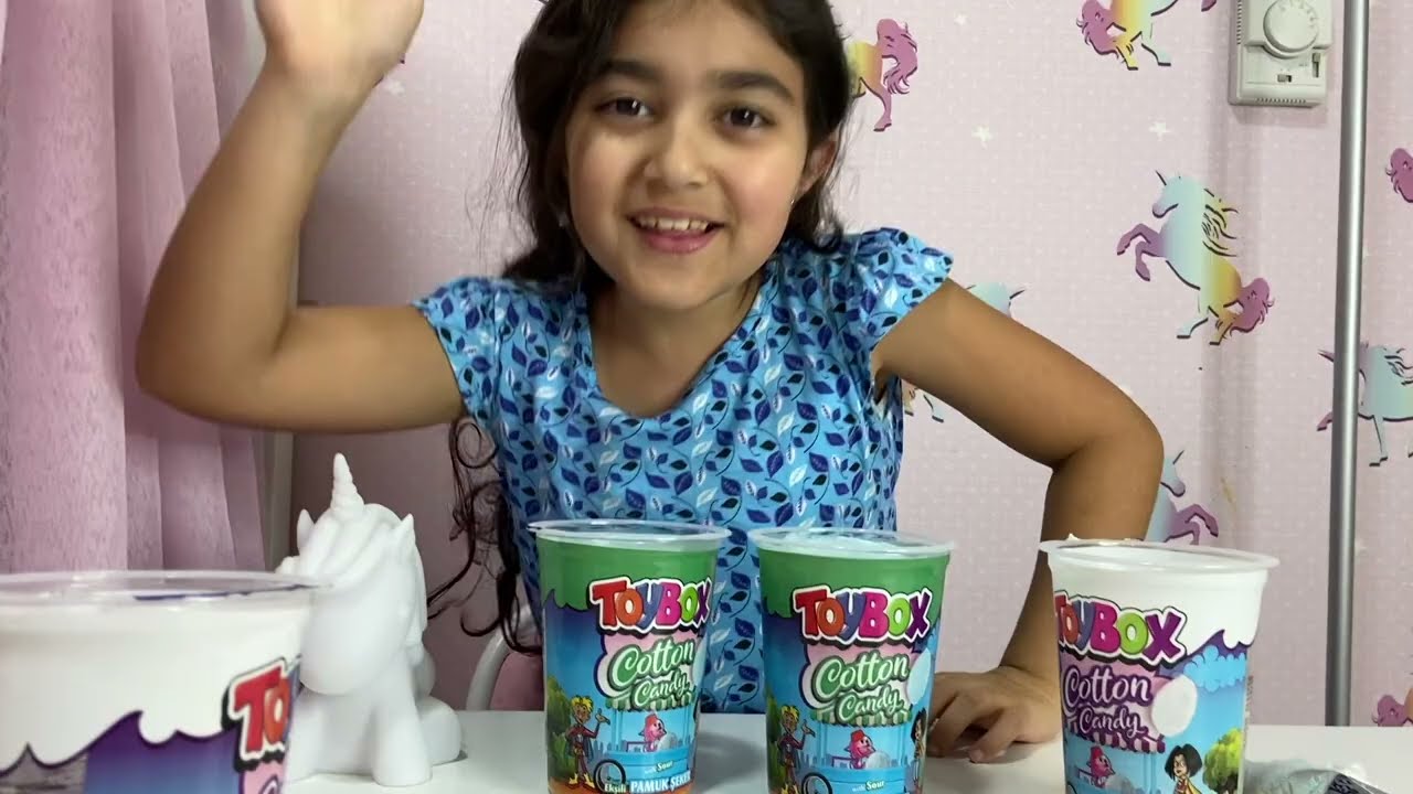 COTTON CANDY SURPRISES | Naya The Unicorn | مفاجآت الكوتون كاندي