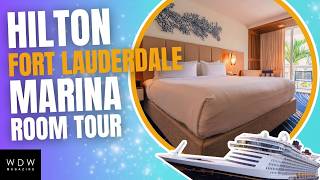 Hilton Fort Lauderdale Marina Room Tour 2309 @WDWMagazine