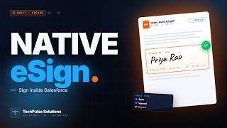Salesforce Native eSignature Demo | Digital Signing Workflow Without Third-Party Tools