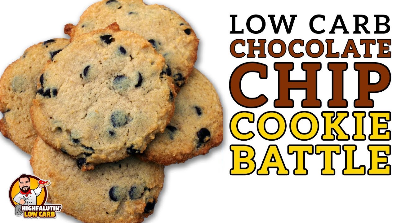 Low Carb CHOCOLATE CHIP COOKIE BATTLE - The BEST Keto Chocolate Chip Cookies Recipe!