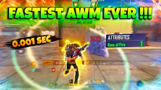 Become the FASTEST AWM player in Free Fire (Unfair MACRO)