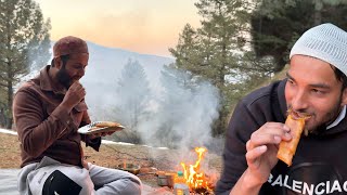 Campfire iftar with friends | Ramadan special