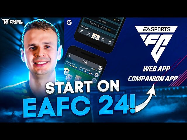 HOW TO START EA FC 24 ON WEB APP