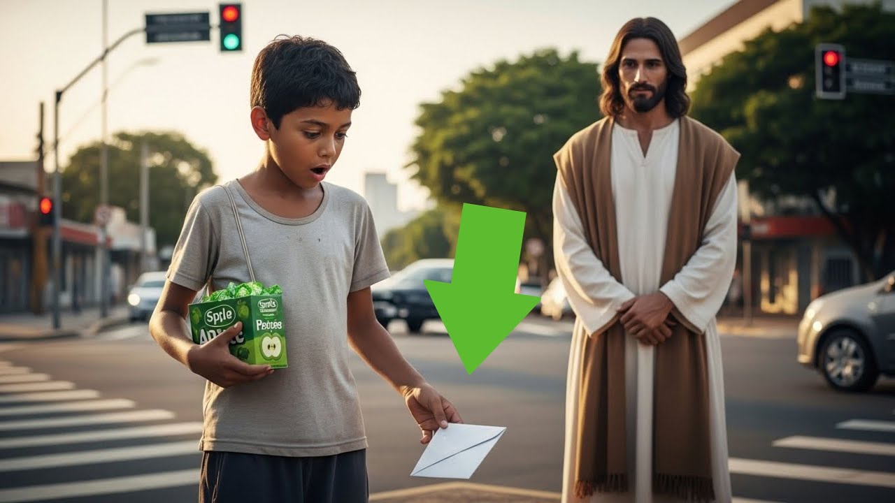 JESUS TESTOU O MENINO POBRE QUE ENCONTROU 5 MIL REAIS NO CHÃO — O QUE ELE FEZ IMPRESSIONOU A TODOS