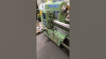 tour de Cazeneuve HB725 metal lathe #asmr #asmr #machinist #manualmachinist #machine #lathe #french