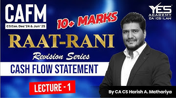 CS Executive | CAFM - Cash Flow Statement Revision For Dec