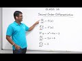 Second order derivative class 16