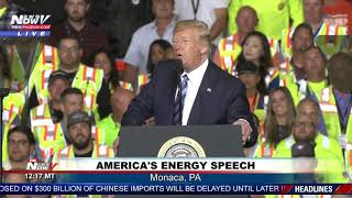 FULL SPEECH: President Trump speech on energy in Pennsylvania