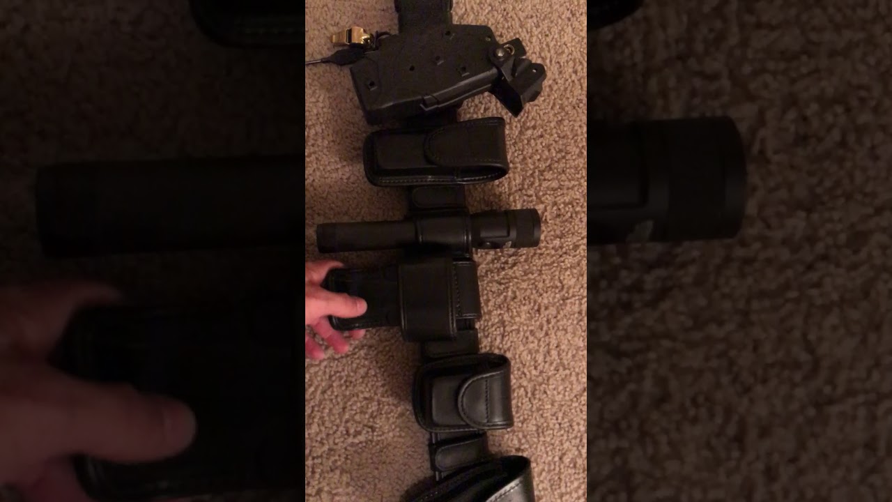 Police Duty Belt Update YouTube