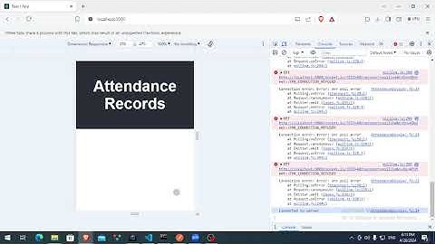 Capture realtime attendance punch data from zkteco device