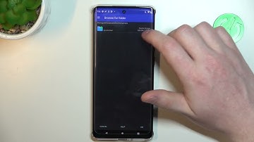 How to Unpack Archived Files on MOTOROLA Edge 40 - RAR App
