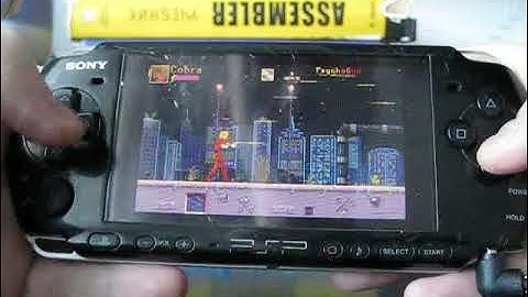 #SpaceCobra #RetPixMod #Homebrew #Game @ #SonyPSP game #console
