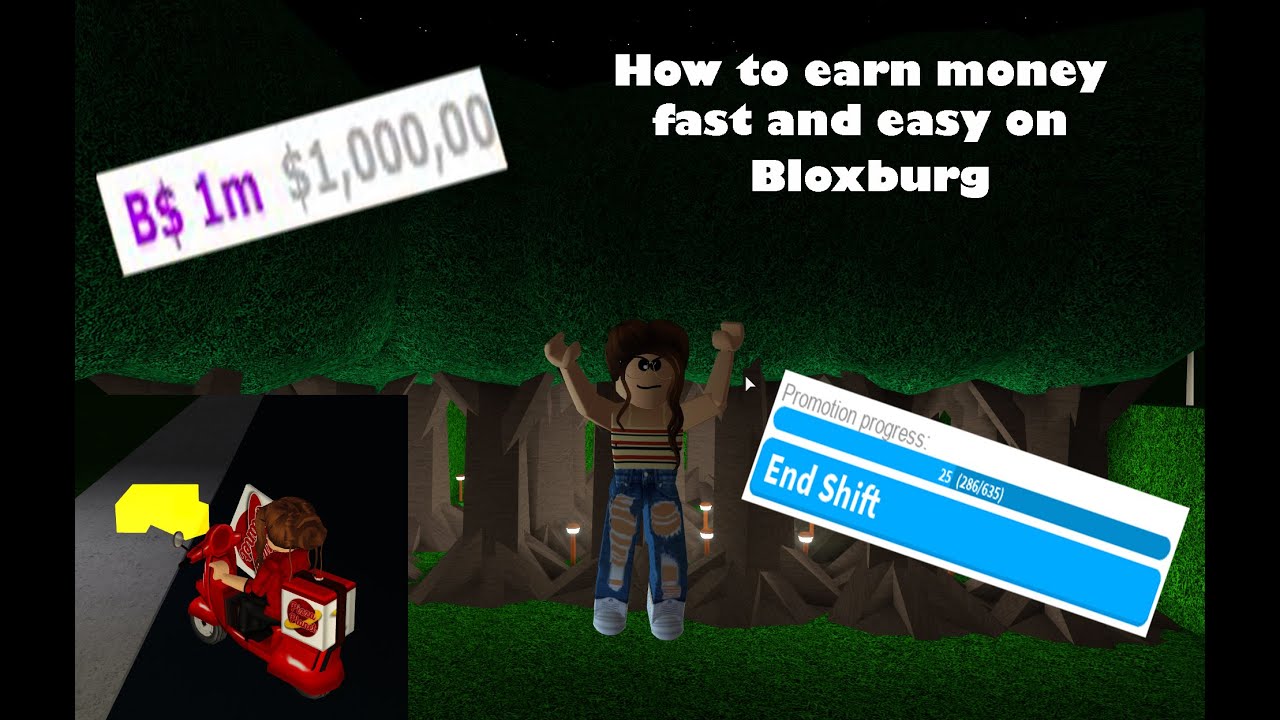 How to Earn Money Quick and Easy On Bloxburg YouTube