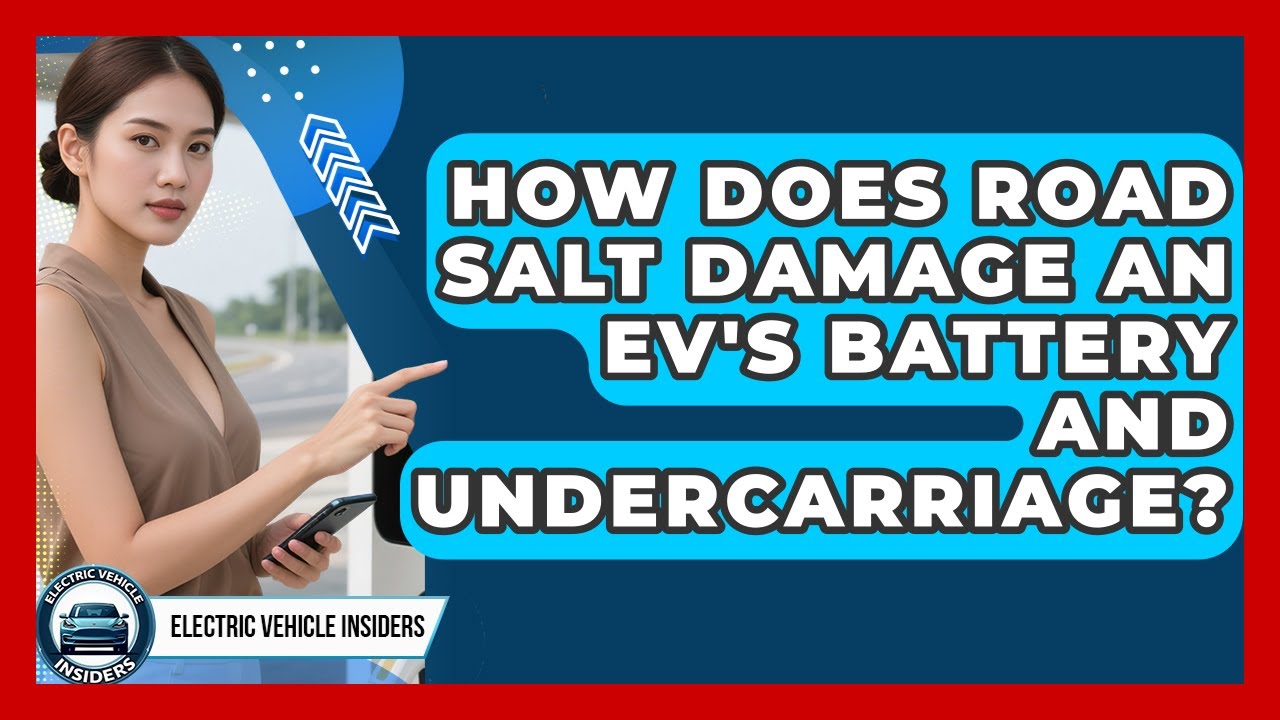 How Does Road Salt Damage An EV's Battery And Undercarriage? - Electric Vehicle Insiders