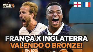 AO VIVO: HOJE TEM FRANÇA X INGLATERRA VALENDO O BRONZE DA COPA DO MUNDO | GERAL CAZÉTV