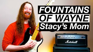 Stacy's Mom by Fountains of Wayne - Guitar Lesson & Tutorial
