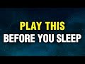 Affirmations before sleep  i am sleep affirmations for success confidence wealth lovemanifest