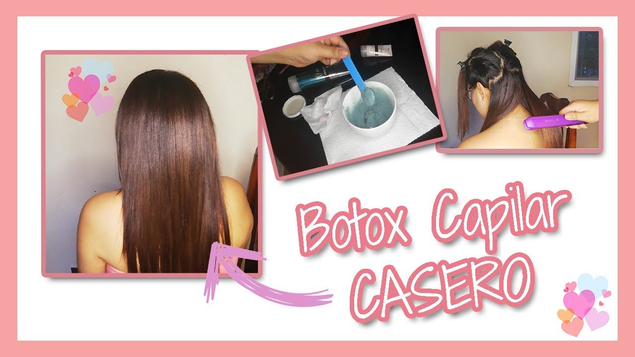 CÓMO HACER BOTOX CAPILAR CASERO? 😱😍 PASO - YouTube