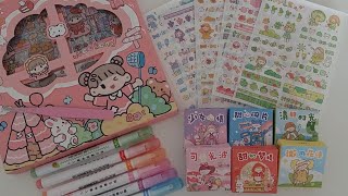 Sticker Haul | 100 sheets cute Sticker set, Kawaii Figure | Amazon finds 💕📒🌷🛒