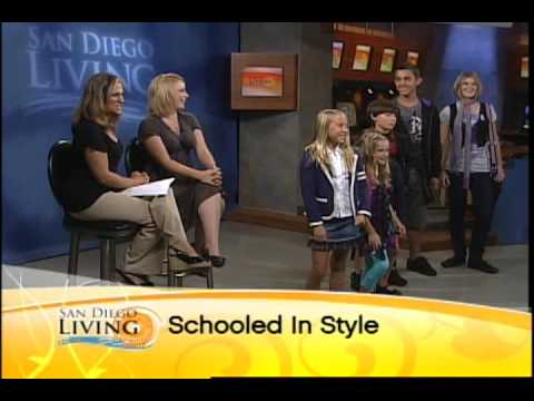 Schooled in Style on San Diego Living with Chrissy...