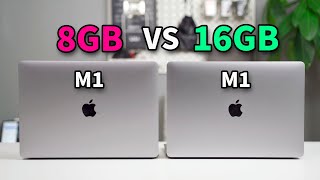 【M1】16GB真的很強但我最終選擇8GB的原因Feat. 16GB 8GB 內存對比評測 M1 Macbook Pro大耳朵TV