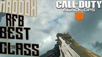 MADDOX RFB BEST CLASS SETUP BLACK OPS 4! COD BO4 BEST CLASS SETUP MADDOX BEST CLASS SETUP BO4!